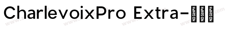 CharlevoixPro Extra字体转换